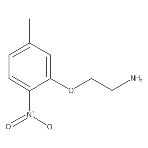 2-(5-Methyl-2-nitrophenoxy)ethan-1-amine Structure