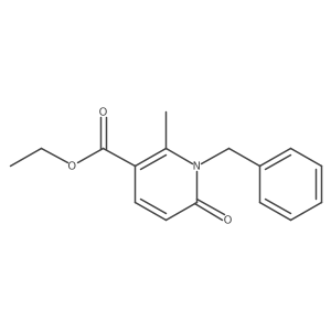 Ethyl 1-benzyl-2-methyl-6-oxo-1,6-dihydropyridine-3-carboxylate Structure