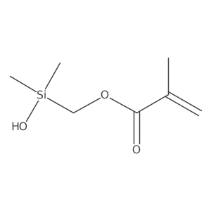 (Methacryloyloxymethyl)dimethylsiloxane结构式