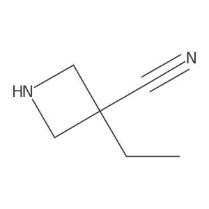3-Ethylazetidine-3-carbonitrile Structure