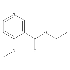 Ethyl 4-methoxynicotinate结构式