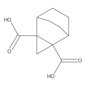 Tricyclo[3.2.2.02,4]nonane-2,4-dicarboxylic acid Structure