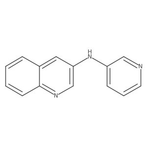 N-3-Pyridinyl-3-quinolinamine结构式