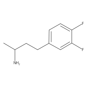 4-(3,4-Difluorophenyl)butan-2-amine Structure