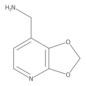 1-[1,3]Dioxolo[4,5-B]pyridin-7-ylmethanamine Structure