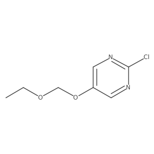 2-Chloro-5-(ethoxymethoxy)pyrimidine Structure