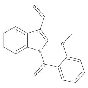 1-(2-Methoxybenzoyl)-1H-indole-3-carbaldehyde结构式