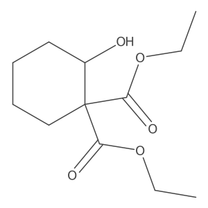 1,1-Diethyl 2-hydroxy-1,1-cyclohexanedicarboxylate结构式