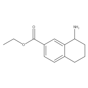 Ethyl (R)-8-amino-5,6,7,8-tetrahydronaphthalene-2-carboxylate Structure