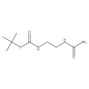 Tert-butyl (2-ureidoethyl)carbamate Structure