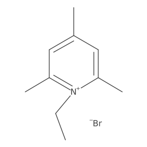 N-ethyl-2,4,6-trimethylpyridinium bromide Structure