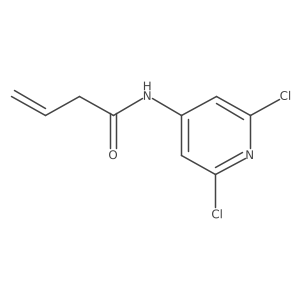 N-(2,6-Dichloro-4-pyridinyl)-3-butenamide结构式