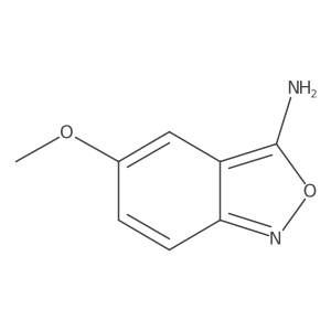 3-Amino-5-methoxybenzisoxazole Structure
