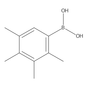 (2,3,4,5-Tetramethylphenyl)boronic acid结构式