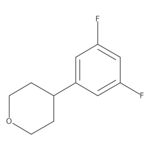 4-(3,5-difluorophenyl)tetrahydro-2H-pyran Structure