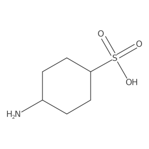4-Aminocyclohexane-1-sulfonic acid结构式