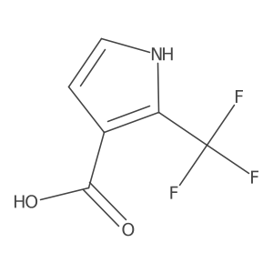 2-(trifluoromethyl)-1H-pyrrole-3-carboxylic acid Structure