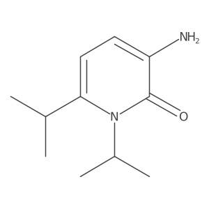3-Amino-1,6-bis(propan-2-yl)-1,2-dihydropyridin-2-one结构式