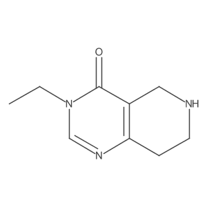 3-Ethyl-5,6,7,8-tetrahydropyrido[4,3-d]pyrimidin-4(3H)-one结构式