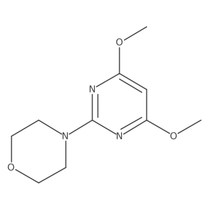 4-(4,6-Dimethoxypyrimidin-2-yl)morpholine Structure