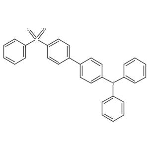 4-(4-Diphenylaminophenyl)diphenylsulfone Structure