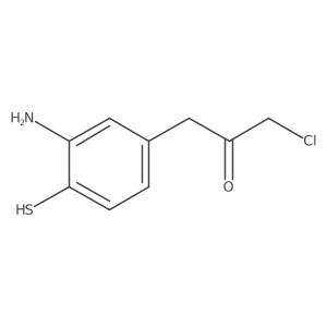 1-(3-Amino-4-mercaptophenyl)-3-chloropropan-2-one Structure