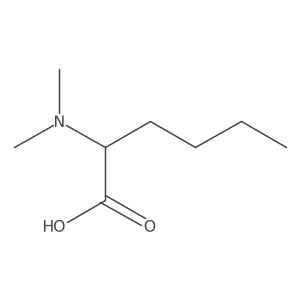 (2S)-2-(dimethylamino)hexanoic acid Structure