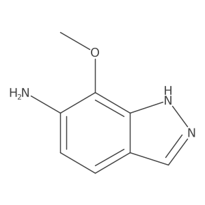 7-Methoxy-1H-indazol-6-amine Structure