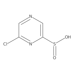 6-Chloropyrazine-2-sulfinic acid结构式