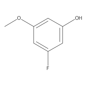 3-Fluoro-5-(methoxy-d3)phenol结构式