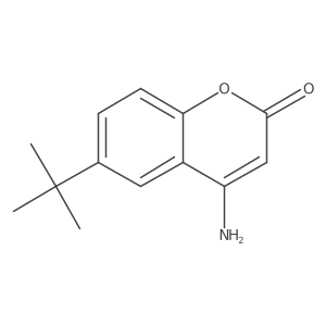 4-Amino-6-(tert-butyl)-2H-chromen-2-one结构式