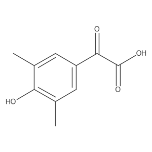 2-(4-Hydroxy-3,5-dimethylphenyl)-2-oxoacetic acid Structure