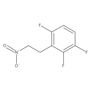 1,2,4-Trifluoro-3-(2-nitroethyl)benzene结构式