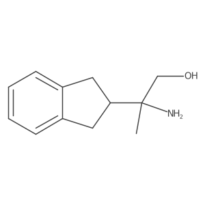 2-amino-2-(2,3-dihydro-1H-inden-2-yl)propan-1-ol Structure