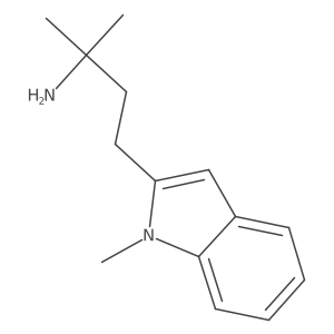 2-methyl-4-(1-methyl-1H-indol-2-yl)butan-2-amine Structure