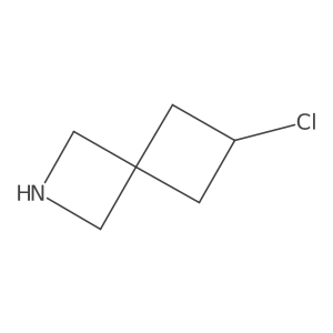 6-Chloro-2-azaspiro[3.3]heptane结构式