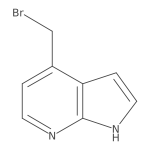 4-(Bromomethyl)-1H-pyrrolo[2,3-b]pyridine Structure