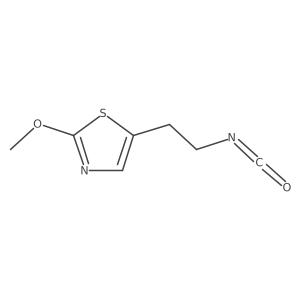 5-(2-Isocyanatoethyl)-2-methoxy-1,3-thiazole Structure