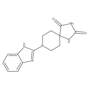 8-(1H-1,3-benzodiazol-2-yl)-1,3,8-triazaspiro[4.5]decane-2,4-dione Structure