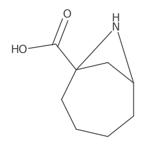 7-Azabicyclo[4.1.1]octane-1-carboxylic acid Structure