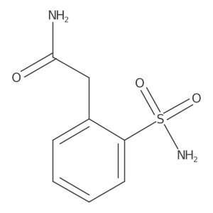 2-(2-Sulfamoylphenyl)acetamide结构式