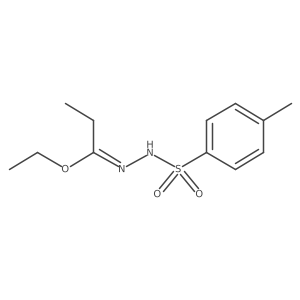 Ethyl N-[(4-methylphenyl)sulfonyl]propanehydrazonate结构式