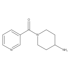 1-(Pyridin-3-ylcarbonyl)piperidin-4-amine Structure