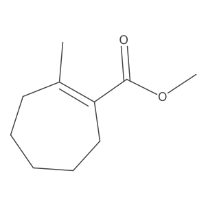 Methyl 2-methylcycloheptene-1-carboxylate Structure