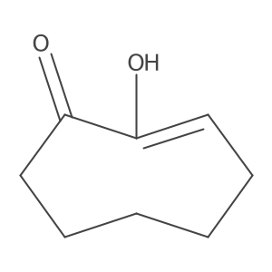2-Cycloocten-1-one, 2-hydroxy- Structure