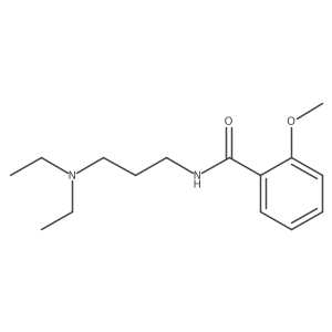 N-[3-(Diethylamino)propyl]-2-methoxybenzamide结构式