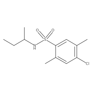 [(4-Chloro-2,5-dimethylphenyl)sulfonyl](methylpropyl)amine Structure