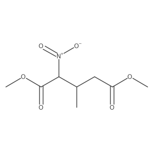 1,5-Dimethyl 3-methyl-2-nitropentanedioate Structure