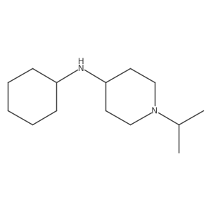 N-cyclohexyl-1-(propan-2-yl)piperidin-4-amine Structure