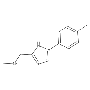 n-Methyl-1-(5-(p-tolyl)-1h-imidazol-2-yl)methanamine Structure